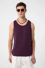 Débardeur basique Antioch rouge bordeaux pour homme