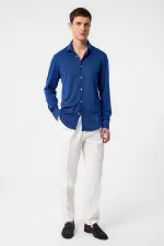 Antioch İndigo Slim Fit Erkek Gömlek