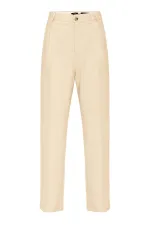 Pantalon homme Antioch Stone taille haute plissé coupe décontractée