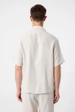 Antioch Taş Modal Kumaş Erkek Gömlek