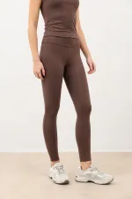 Leggings taille haute Antioch Coffee