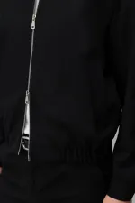 Antioch Siyah Bel Lastikli Erkek Mont