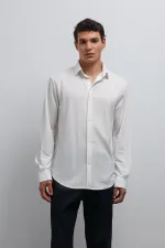 Antioch White Relax Fit Men's Shirt
