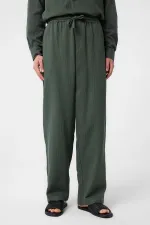 Antioch Haki Dokulu Erkek Pantolon