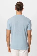 Antioch Bebe Mavi V Yaka Basic Erkek T-Shirt
