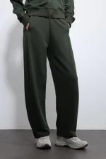 Antioch Koyu Haki Kapüşonlu Eşofman Takım