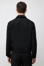 Antioch Siyah Bel Lastikli Erkek Mont