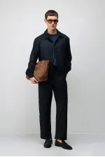 Antioch Navy Relaxed Fit Spring Men's Jacket