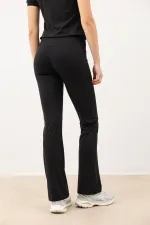Leggings Antioch noirs taille haute pour femmes