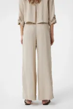 Antioch Women's Trousers with Stone Stripe Detail