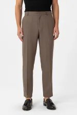 Costume classique pour homme Antioch Coffee, coupe ajustée