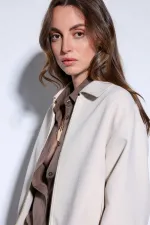 Veste bomber zippée Antioch Stone pour femme