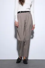 Antioch Bej Pensli Kadın Pantolon