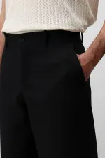 Antioch Siyah Relaxed Fit Erkek Pantolon