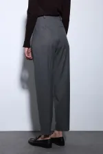 Antioch Antrasit Pensli Kadın Pantolon