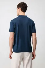 Antioch İndigo Comfort Slim Polo Yaka Erkek Triko T-Shirt