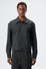 Antioch Füme Çizgili Mevsimlik Erkek Mont