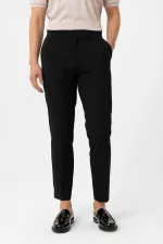 Pantalon Antioch noir coupe slim confortable pour homme