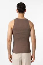 Débardeur homme Antioch Coffee coupe ajustée