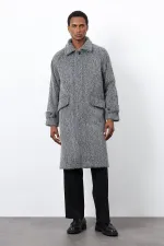 Antioch Antrasit Suni Kürk Erkek Kaban