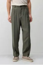 Pantalon pour homme Antioch en tissu modal kaki