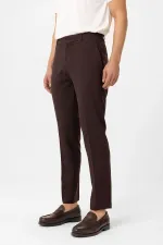 Antioch Coffee Slim Fit Comfort Men's Trousers