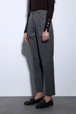 Antioch Antrasit Pensli Kadın Pantolon