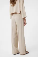 Antioch Beige Relaxed Women's Trousers