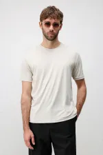 T-shirt texturé premium Antioch Stone pour homme