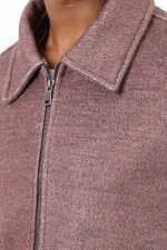 Veste homme Antioch bordeaux en laine mélangée