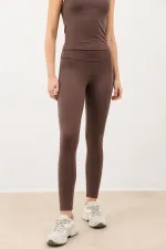 Leggings taille haute Antioch Coffee