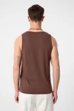 Débardeur basique pour homme Antioch Coffee