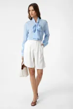 Chemise Antioch Blue Collar pour femme avec foulard