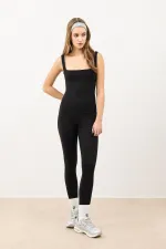 Antioch Black Strappy Women's Top