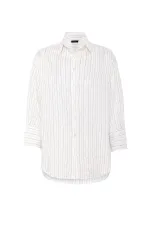 Antioch White Striped Women's Shirt
