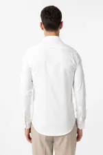 Antioch Beyaz Slim Fit Erkek Gömlek