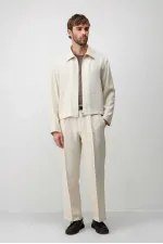 Pantalon pour homme Antioch Stone en mélange de lyocell