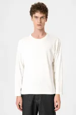 T-shirt basique blanc Antioch pour homme, coupe décontractée