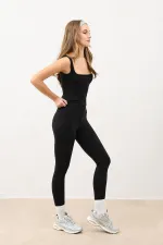 Leggings noirs taille haute Antioch
