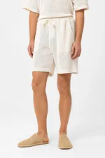 Short Antioch Off-White texturé et décontracté pour homme