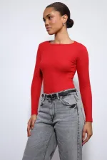 T-shirt à manches longues Antioch Red Basic