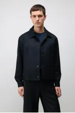 Antioch Navy Relaxed Fit Spring Men's Jacket
