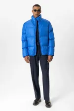 Antioch Saks High Collar Rubber Padded Jacket