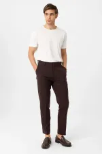 Antioch Coffee Slim Fit Comfort Men's Trousers