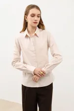 Chemise Antioch Stone Basic Slim Fit pour femme