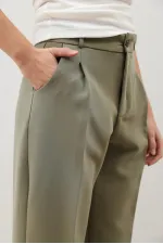 Antioch Khaki Women's Trousers with Pens