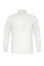 Pull à col roulé Antioch Ecru pour homme