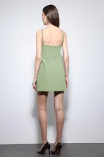 Antioch Green Strappy Dress Antioch Green Strappy Dress