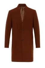 Antioch Tan Magnificent Collar Men's Coat