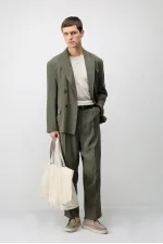 Pantalon pour homme Antioch en tissu modal kaki